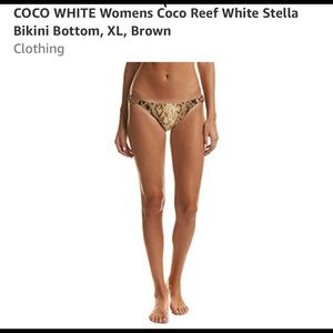 Cocoreef bikini animal print NWT bottom